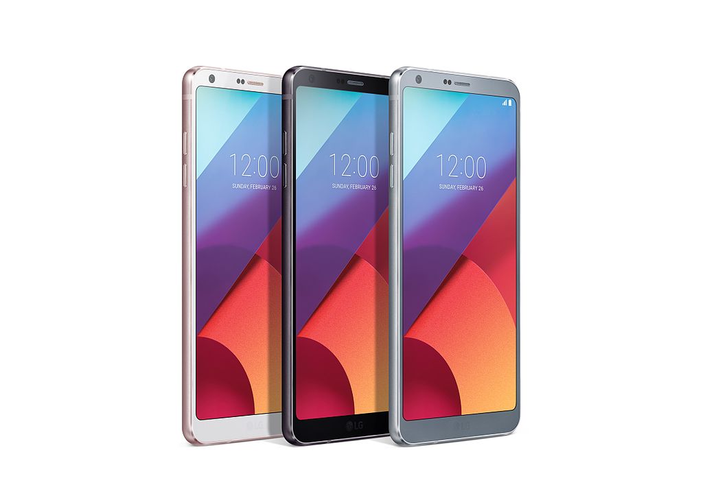 LG G6 több szinben